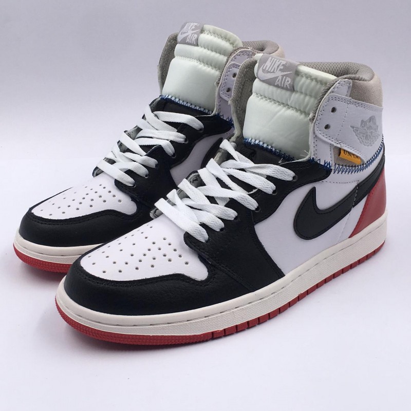 aj 1 union black toe
